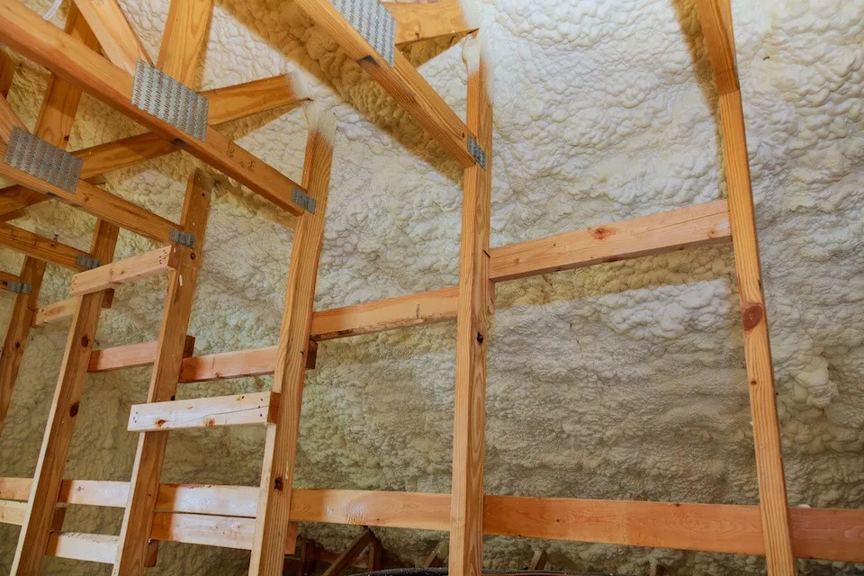 Spray foam insulation work in Clover, South Carolina